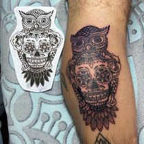 Meu projeto do curso: Tatuagem para principiantes. Tattoo Design project by Rafael Pereira - 11.03.2021