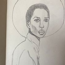Mon projet du cours : Technique de dessin traditionnel avec Procreate. Ilustração tradicional, Desenho, Ilustração digital, Desenho de retrato, e Desenho digital projeto de Myriam pasquier - 04.11.2021