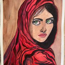 Meu projeto do curso: Retrato em aquarela: capture a personalidade do seu modelo. Fine Arts, Painting, Watercolor Painting, and Portrait Drawing project by Lígia Lunguinho - 11.04.2021