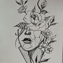 My project in Tattoo for Beginners course. Tattoo Design project by Lauren Head - 09.10.2021