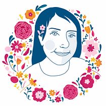 Mon projet du cours : Portrait illustré avec des éléments botaniques. Un progetto di Illustrazione tradizionale, Illustrazione digitale, Illustrazione botanica e Disegno digitale di Anna Slt - 16.10.2021