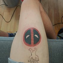 Mein Kursprojekt: Tattoo für Anfänger. Tattoo Design project by stormtrooper235 - 11.05.2001