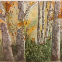 Mi Proyecto del curso: Paisajes naturales en acuarela. Projekt z dziedziny  Sztuki piękne,  Malarstwo i Malowanie akwarelą użytkownika Anna GIFRE - 04.11.2021