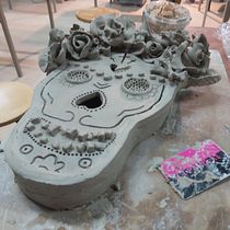 Mon projet du cours : Techniques d’illustration et de modelage en céramique. Un progetto di Illustrazione tradizionale, Artigianato, Belle arti e Ceramica di nathalie_bourmadis - 04.11.2021