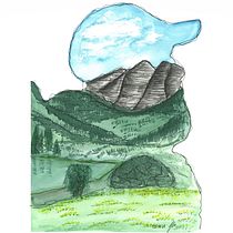 My project in Double Exposure Watercolor: Painting Nature course. Een project van Traditionele illustratie, Naturalistische illustratie, Realistische tekening y Aquarelschilderen van Jan Wiegand - 05.11.2021