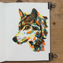 My project in Experimental Watercolor Techniques for Beginners course. Un progetto di Illustrazione tradizionale, Belle arti, Pittura ad acquerello e Illustrazione naturalistica di Anne Scheltes - 05.11.2021