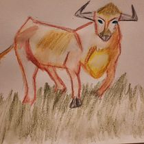 Mi Proyecto del curso: Técnicas de ilustración para desbloquear tu creatividad. Design, Traditional illustration, Fine Arts, Painting, Creativit, Creating with Kids, and Sketchbook project by victoriablue5 - 11.05.2021