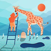 My project in Dynamic Vector Illustration: Keys to Color and Composition course. Een project van Traditionele illustratie, Vectorillustratie, Digitale illustratie y Redactionele illustratie van Евгения Максимчук - 05.11.2021