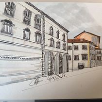 Il mio progetto del corso: L’arte dello sketching: trasforma i tuoi bozzetti in arte. Traditional illustration, Pencil Drawing, Drawing, and Sketchbook project by Claudio Capitani - 11.05.2021