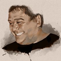 Mi Proyecto del curso: Retrato ilustrado con Procreate. Ilustração tradicional, Ilustração vetorial, Ilustração digital, e Desenho de retrato projeto de fla_galdi - 06.11.2021