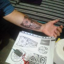 Mi Proyecto del curso: Tatuaje para principiantes. Tattoo Design project by Nowy De - 11.06.2021