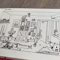 Mon projet du cours : L’art du sketching : transformez vos esquisses en œuvres d’art. Traditional illustration, Pencil Drawing, Drawing, and Sketchbook project by Estelle N. - 11.06.2021