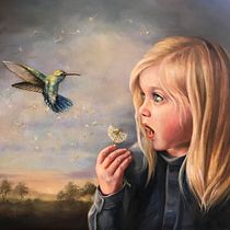 My project in Classical Oil Painting for Naturalist Bird Portraiture course. Fine Arts, Painting, Oil Painting, and Naturalistic Illustration project by Brenda Ward - 11.06.2021