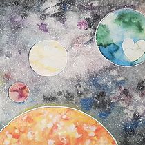 Mein Kursprojekt: Moderne Aquarelltechniken. Traditional illustration, Fine Arts, Painting, and Watercolor Painting project by Katrin - 11.09.2021