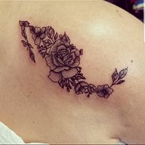 My project in Tattoo for Beginners course. Tattoo Design project by Giovana Alvarado - 11.06.2021