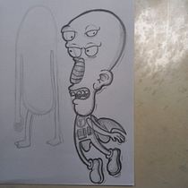 Meu projeto do curso: Introdução à criação de personagens estilo cartoon. Un projet de Dessin, Conception de personnages et Illustration traditionnelle de Adelino Treml Neto - 07.11.2021