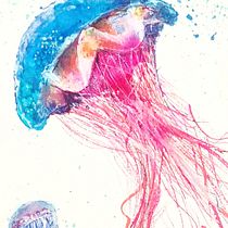 My project in Modern Watercolor Techniques course. Un progetto di Illustrazione tradizionale, Belle arti, Pittura e Pittura ad acquerello di yogaburd - 20.09.2021