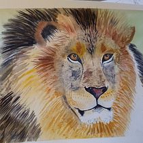 My project in Expressive Animal Portraits in Watercolor course. Un projet de Illustration traditionnelle, Aquarelle, Dessin réaliste et Illustration naturaliste de ylva_hindefelt - 07.11.2021