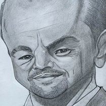 Mi Proyecto del curso: Retrato en caricatura con grafito. Ilustração tradicional, Desenho, e Desenho de retrato projeto de Denisse Carcovich - 07.11.2021