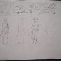 My project Japan Style . Traditional illustration, Fine Arts, Sketching, Pencil Drawing, Drawing, Artistic Drawing, and Figure Drawing project by Edgar Camilo Monje - 11.07.2021