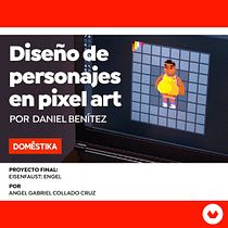 Proyecto de Introducción al diseño de personajes en Pixel Art: Eisenfaust: Engel. Un progetto di Character design, Videogiochi, Pixel art e Progettazione di videogiochi di Angel Gabriel Collado Cruz - 07.11.2021