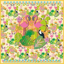 Mi Proyecto del curso: Ilustración para estampados con alma. Ilustração tradicional, Pattern Design, Ilustração vetorial, e Estampagem projeto de Gabriela Madrigal - 08.11.2021