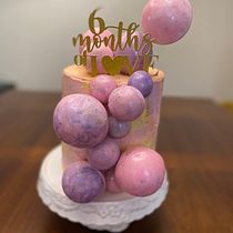 Mi Proyecto del curso: Cake design: técnicas decorativas modernas. DIY, and Design project by deborhamartinezg - 11.07.2021