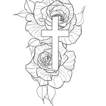 Mi Proyecto del curso: Tatuaje botánico con puntillismo. Un progetto di Design di tatuaggi, Illustrazione tradizionale e Illustrazione botanica di Isis Sarabia Aquino - 01.11.2021