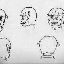 Mi Proyecto del curso: Ruru Kuribiyashi. Traditional illustration, Character Design, Comic, and Manga project by Josue Hernandez - 11.08.2021