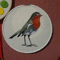 Mi Proyecto del curso: Pintar con hilo: técnicas de ilustración textil. Bordado e Ilustração tradicional projeto de Martha Seleny Cano Ramirez - 06.11.2021