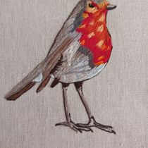 Mi Proyecto del curso: Pintar con hilo: técnicas de ilustración textil. Ilustração tradicional projeto de Paola Cambranis Gamboa - 08.11.2021