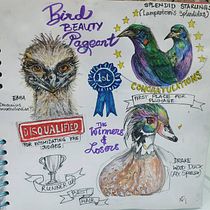 My project in Illustration Techniques to Unlock your Creativity course. Design, Traditional illustration, Fine Arts, Painting, Creativit, Creating with Kids, and Sketchbook project by Nina Gotua - 11.08.2021