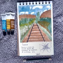 Mi Proyecto del curso: Cuaderno de viaje en acuarela. Traditional illustration, Watercolor Painting, Architectural Illustration, and Sketchbook project by Laura Cifuentes - 11.04.2021