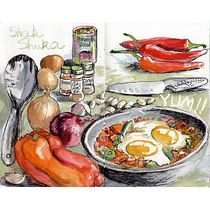 My project in Artistic Watercolor Sketching: Dare to Express Your Ideas course. Traditional illustration, Sketching, Creativit, Drawing, Watercolor Painting, and Sketchbook project by stillwater - 04.21.2022
