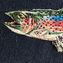 Mi Proyecto del curso: Pintar con hilo: técnicas de ilustración textil. Bordado e Ilustração tradicional projeto de Lily Portius Yáñez - 07.11.2021