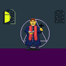 Meu projeto do curso: Introdução ao desenho de personagens em pixel art. Un progetto di Character design, Videogiochi, Pixel art e Progettazione di videogiochi di Ricardo Pitta - 09.11.2021
