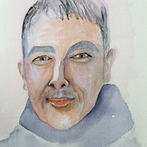 Mi Proyecto del curso: Retrato artístico en acuarela. Fine Arts, Painting, Watercolor Painting, and Portrait Drawing project by mariejoselabourdique - 11.09.2021