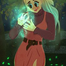 Il mio progetto del corso: Creazione di personaggi femminili in stile cartoon con Procreate. Traditional illustration, Digital Illustration, and Digital Drawing project by vf887 - 11.09.2021