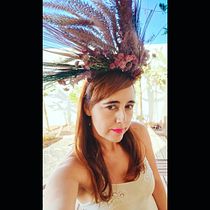 Mi Proyecto del curso: Tocado floral: crea tu complemento de flores. Accessor, Design, Fashion Design, DIY, Floral, and Plant Design project by Nayra Figueroa Carrión - 11.09.2021