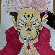 Mi Proyecto del curso: Coloreado con marcadores para dibujo manga. Traditional illustration, Comic, Color Theor, and Manga project by Vanessa Marlen González Villalba - 10.23.2021