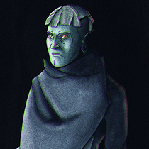 Space Warlock. Ilustração tradicional, Design de personagens, Ilustração digital, e Pintura digital projeto de Camilo Pavón - 07.11.2021