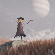 Mi Proyecto del curso: Ilustración fantástica 3D con Blender. 3D, 3D Design, and Digital Illustration project by Juan M. Garbe - 11.10.2021