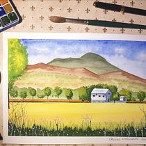 My project in Watercolor Travel Journal course. Traditional illustration, Watercolor Painting, Architectural Illustration, and Sketchbook project by Chiara Orlandini - 11.10.2021