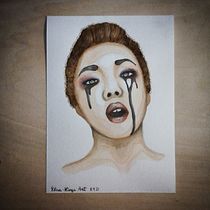 My project in Watercolor Portrait from a Photo course. Traditional illustration, Watercolor Painting, and Portrait Drawing project by Elisa Angelini - 11.10.2021