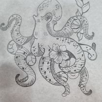 Mi Proyecto del curso: Tatuaje para principiantes. Tattoo Design project by santofabrifabi - 11.10.2021