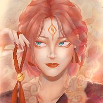 Kitsune Miko (Final project). Traditional illustration, Drawing, Digital Illustration, Portrait Drawing, Digital Drawing, and Digital Painting project by Yue Ling Tan - 03.17.2022