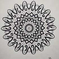 Healing and Exploration Mandala. Drawing & Ink Illustration project by jyennyb - 11.10.2021
