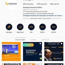 Meu projeto do curso: Estratégia de comunicação para redes sociais. Social Media, Digital Marketing, Mobile Marketing, Facebook Marketing, Communication, Instagram Marketing, and Growth Marketing project by llvictor13 - 11.06.2021