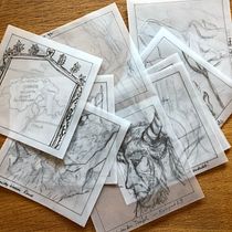 Mein Kursprojekt: Papierschneidetechniken für Storytelling - DIE TEUFELSBRÜCKE. Un proyecto de Ilustración tradicional, Artesanía, Papercraft, Stor, telling, DIY y Narrativa de schatzzeug - 10.11.2021