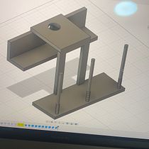 Mi Proyecto del curso: Introducción al diseño e impresión en 3D. Projekt z dziedziny 3D, Wzornictwo przem, słowe, Projektowanie produktowe,  Modelowanie 3D i  Projektowanie 3D użytkownika Jose Zamora Espinoza - 10.12.2021
